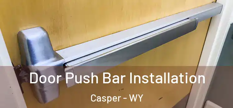 Door Push Bar Installation Casper - WY