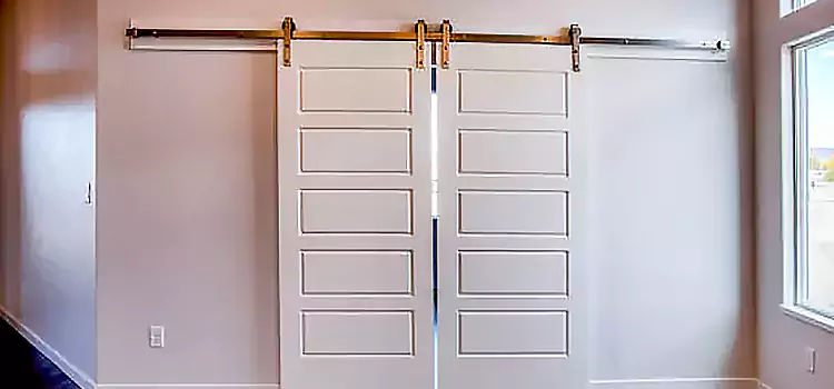 Glass Barn Door with Installation Hardware Kit Casper